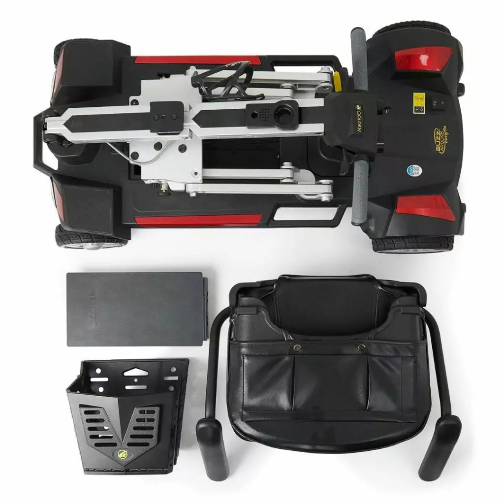 Golden Technologies - Buzzaround CarryOn Folding Travel Scooter