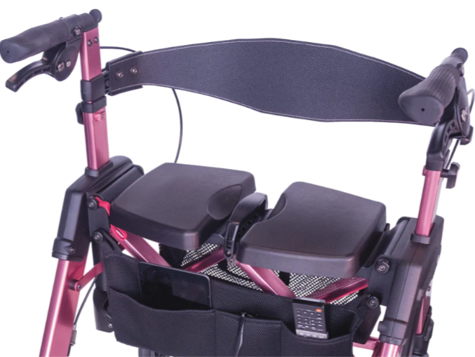 Stander - EZ Fold-N-Go Bariatric Folding Rollator Walker HD