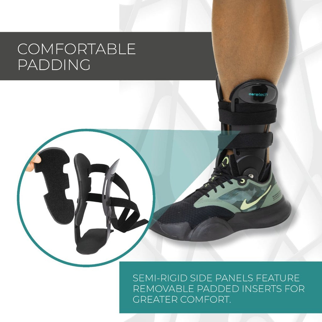 Vive - Coretech - 906 Motion Ankle Brace - Left or Right - X-Small, Small, Medium, or Large