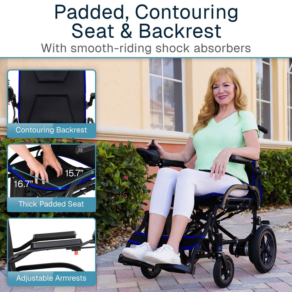 Air Frame Aluminum Power Wheelchair