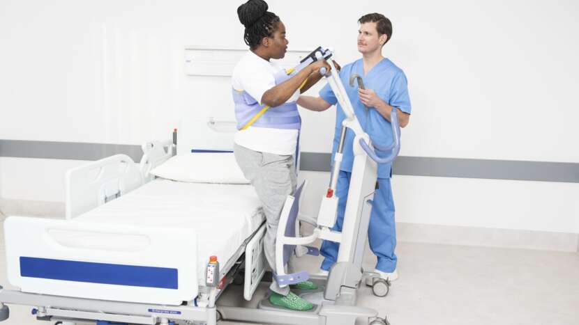 Arjo - Sara Flex Stand Assist, Sit to Stand, Safe Patient Lift, Easier Transfers - No Scale