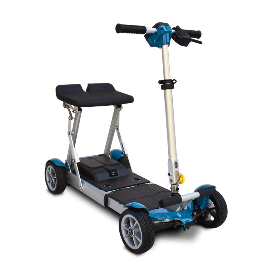Gypsy Q2 Lightweight Folding Mobility Scooter - Blue