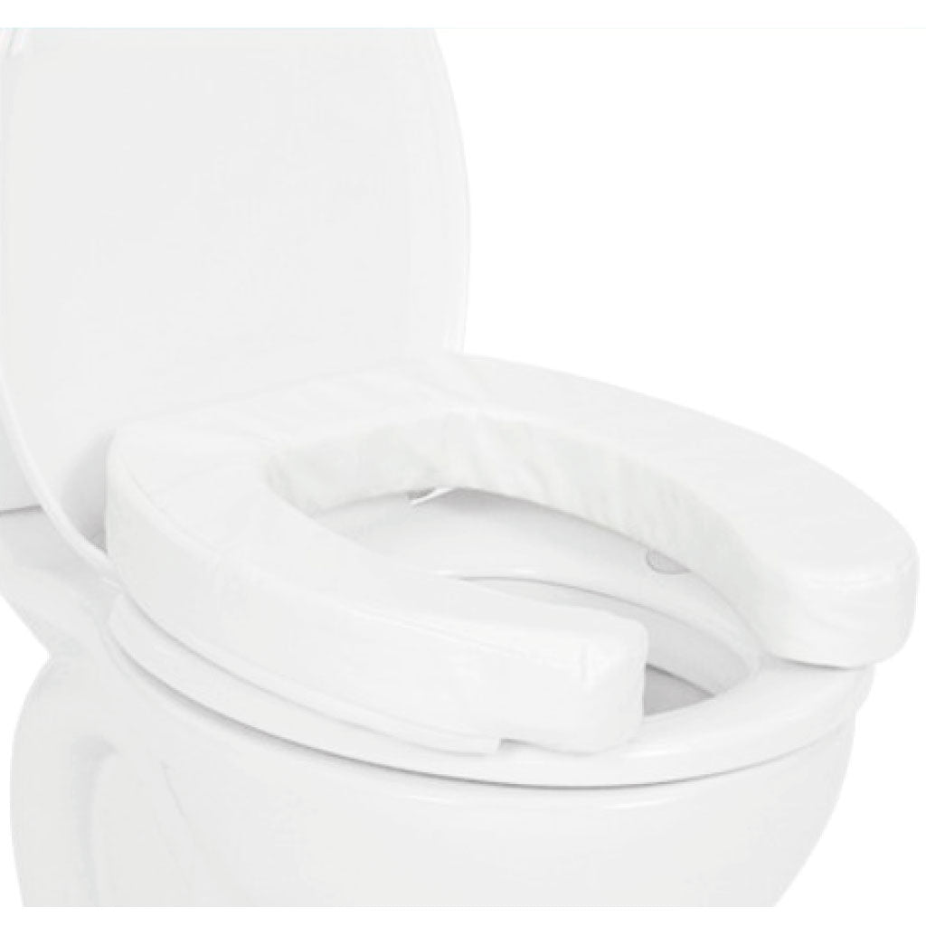Cushioned Toilet Seat Riser - 2" Soft