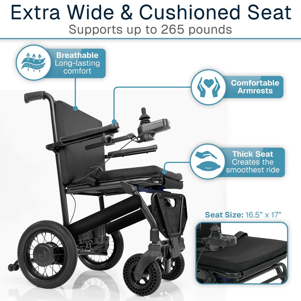 Vive - Carbon Crossover Power Wheelchair