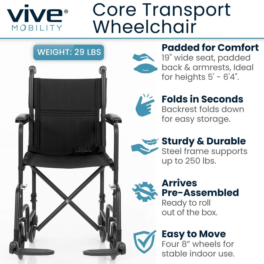Core Transport Wheelchair