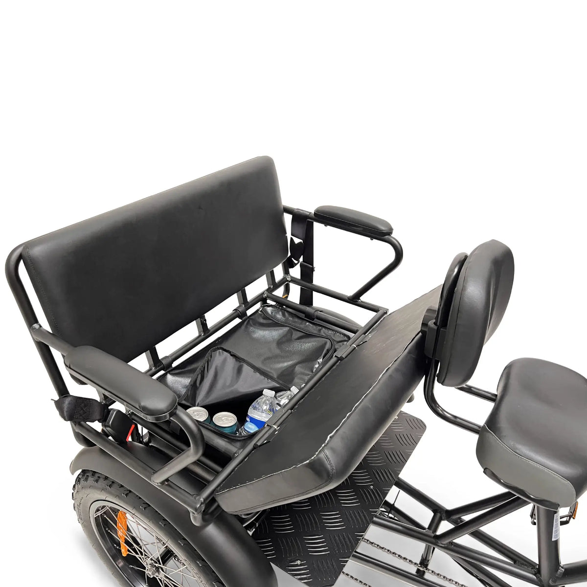 GoBike Forte RS - Electric Tricycle with Rear Seat - Trike