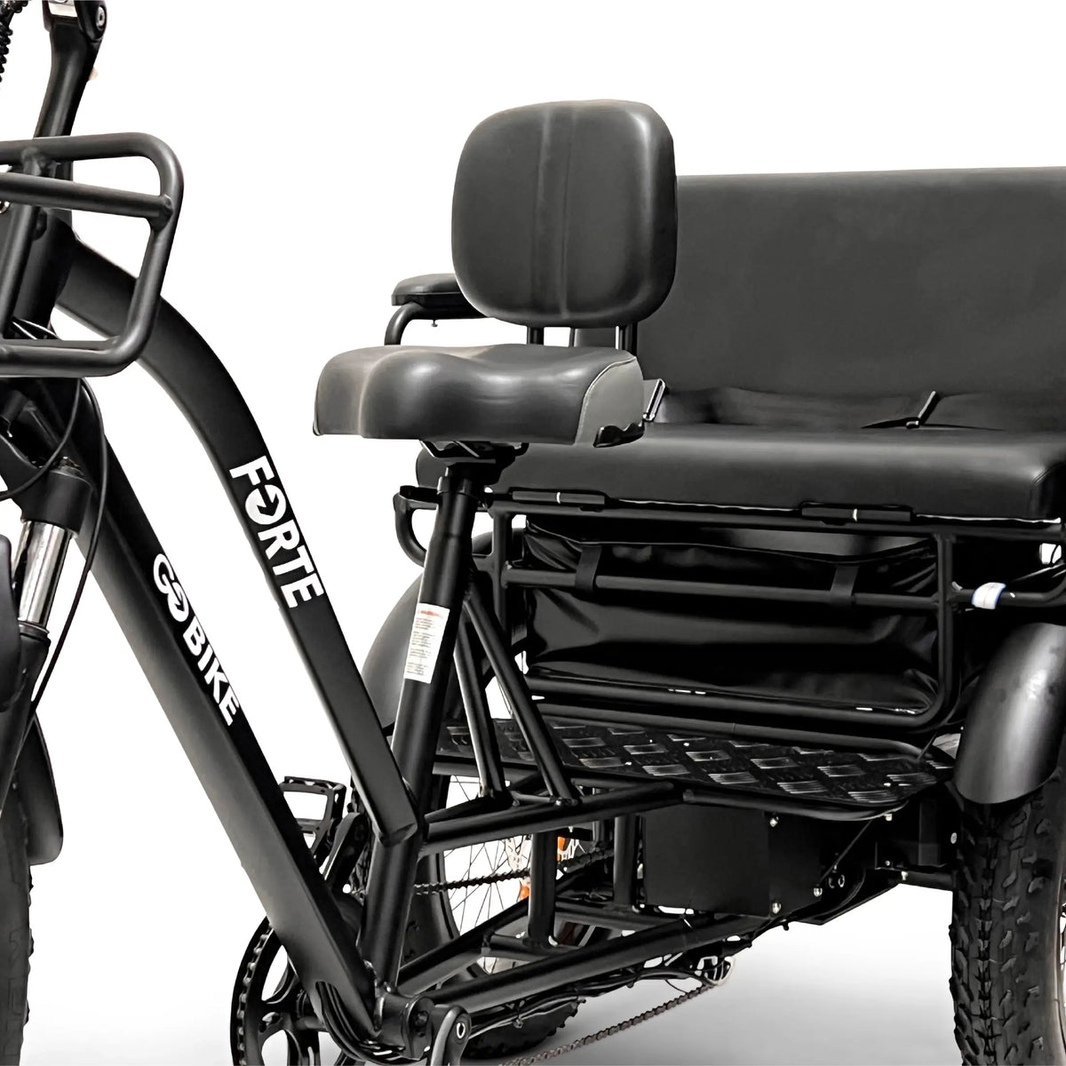 GoBike Forte RS - Electric Tricycle with Rear Seat - Trike