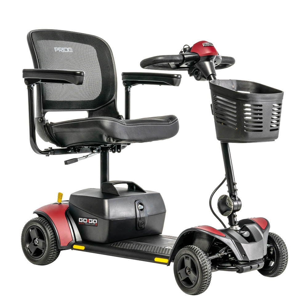 Pride - Go Go Elite Traveller 2 -4 Wheel Mobility Scooter - HCPCS Code: K0800