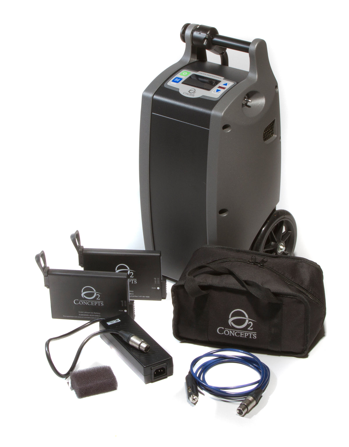 O2 Concepts - Oxlife Independence Portable Oxygen Concentrator POC - Continuous Flow