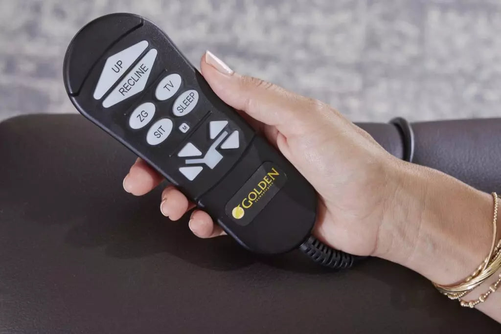 Golden Technologies - Cloud Massage and Lift Recliner - Medium Large