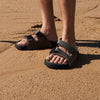 Anodyne - Diabetic Sandals - No. 70 Men's Two Strap Sandal - Olive or Espresso