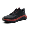 Anodyne - Diabetic Shoes - Hands Free No. 22 Men's Sport Runner w/ Heel Assist (Gen 2) - Black/Red or Grey/Black