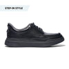 Anodyne - Diabetic Shoes - Hands Free No. 30 Men's Casual Dress - Black or Whiskey