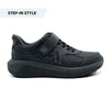 Anodyne - Diabetic Shoes - Hands Free No. 38 Men's Sport Walker w/ Heel Assist (Gen 2) - Black or White