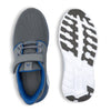 Anodyne - Diabetic Shoes - No. 46 Men's Sport Jogger w/ Heel Assist (Gen 2) - Black/Grey, Blue/Grey, or Grey/Blue