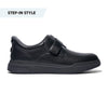 Anodyne - Diabetic Shoes - Hands Free No. 66 Men's Casual Comfort Stretch - Black Stretch