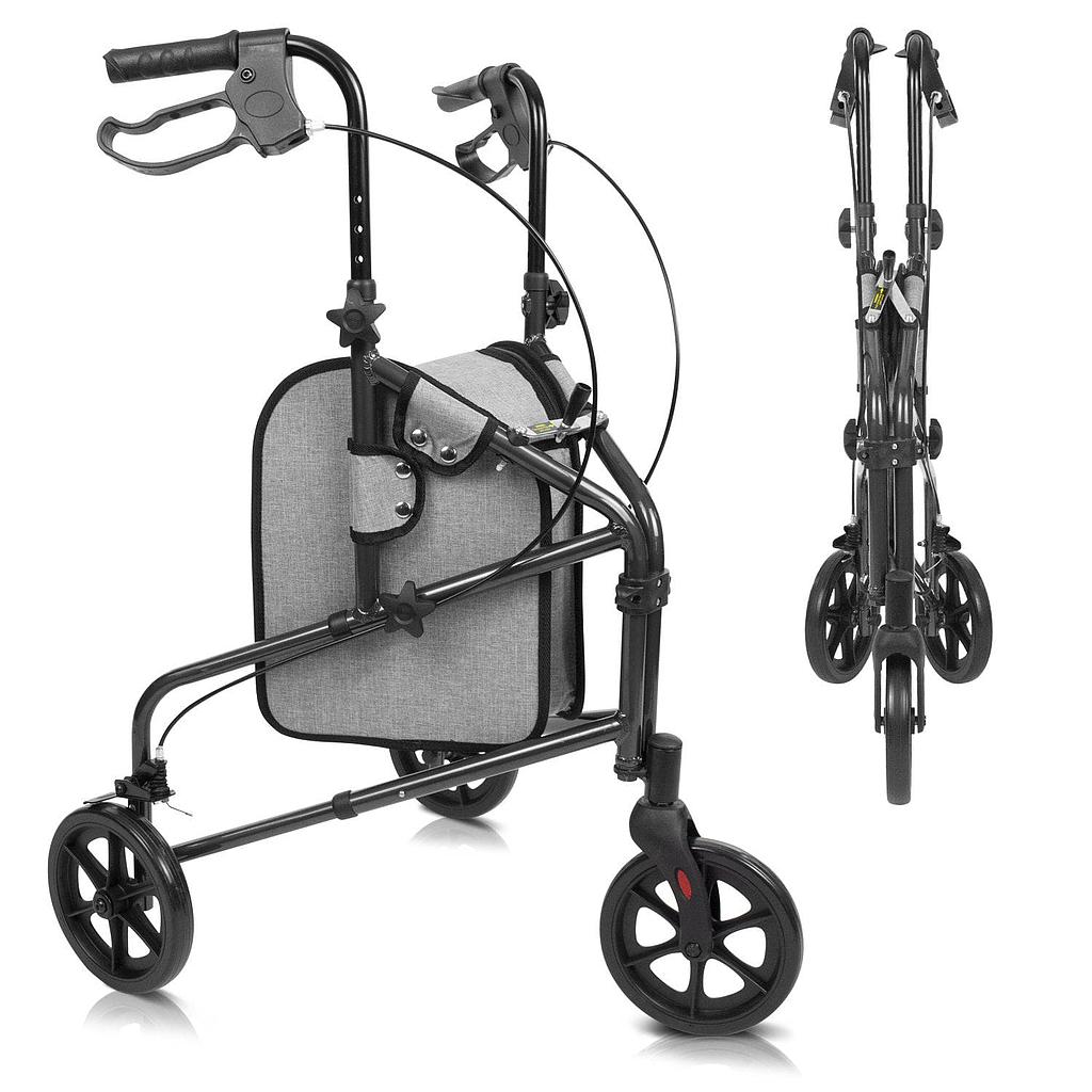 Vive - Rollator - Tri-Rollator - Black, Blue, or Purple