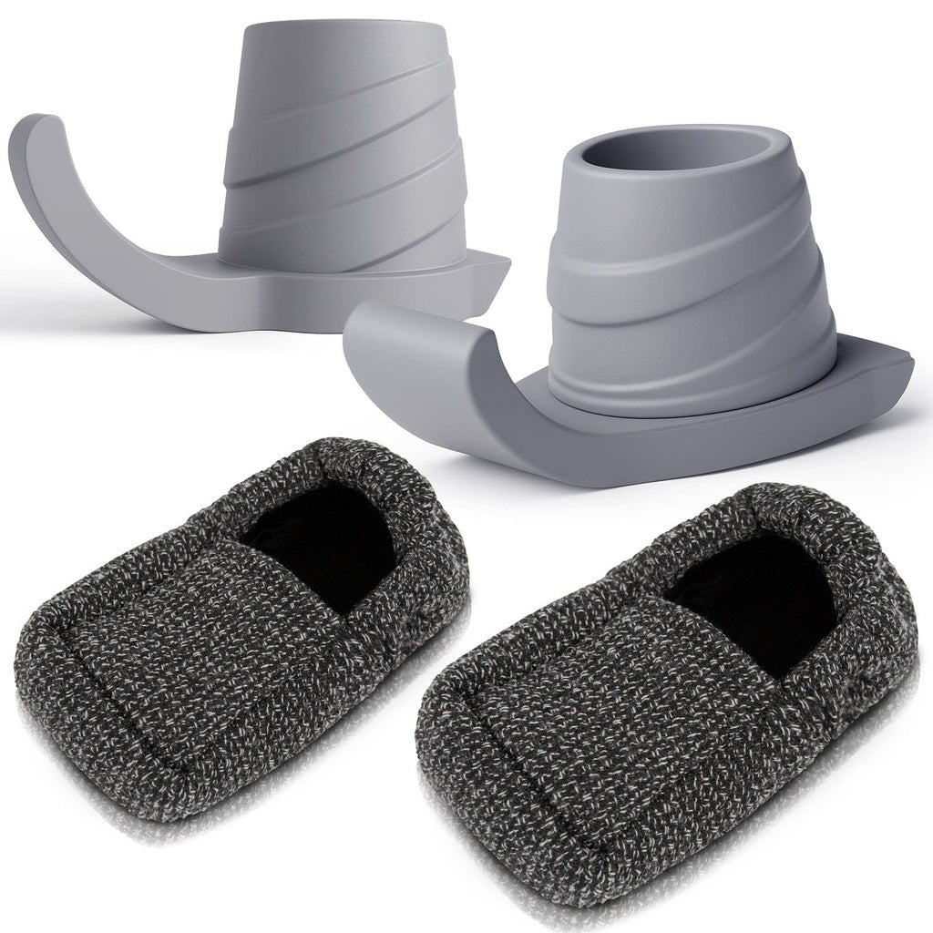 Vive - Walker Ski Glides and Covers Heavy Duty