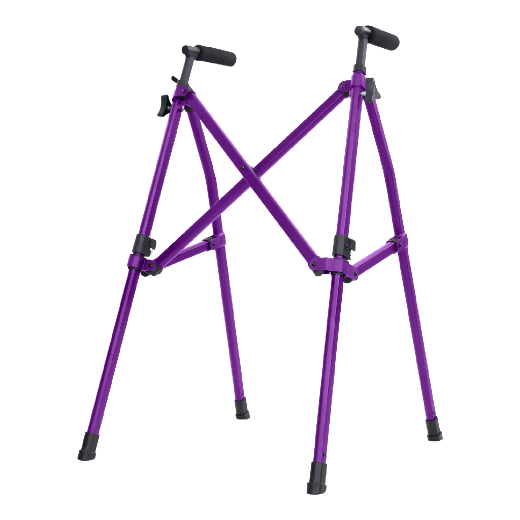 Vive - Walker - Compact Air Frame Walker with Non-Slip Tips - Midnight Blue, Grey or Purple
