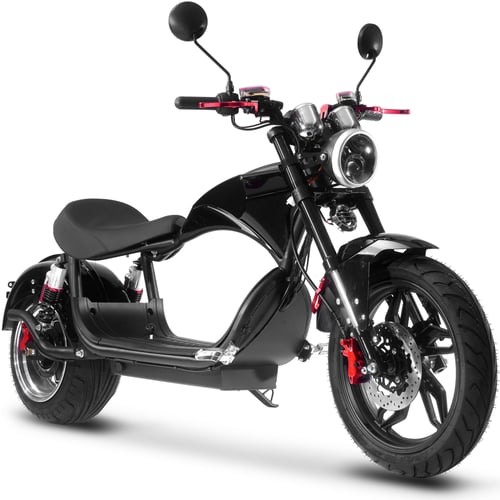 MotoTec - Raven 60V 30ah 2500W Lithium Electric Scooter