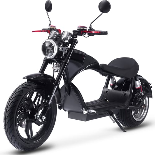 MotoTec - Raven 60V 30ah 2500W Lithium Electric Scooter