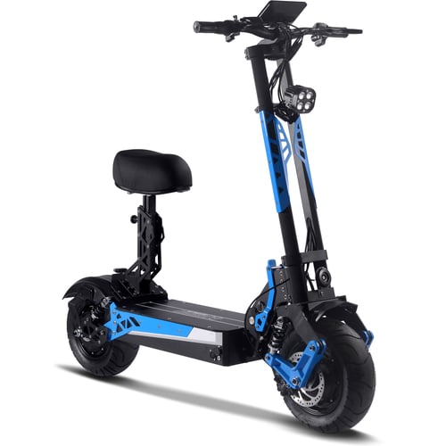 MotoTec - Switchblade 60V 4000W Lithium Electric Scooter