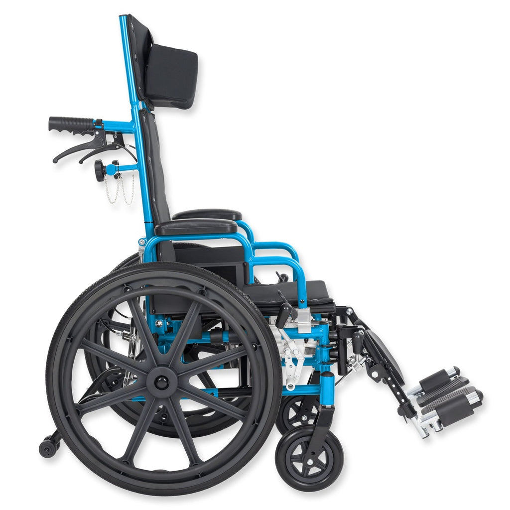 Vive - Pediatric - Reclining Pediatric Wheelchair - 14" 150 lbs