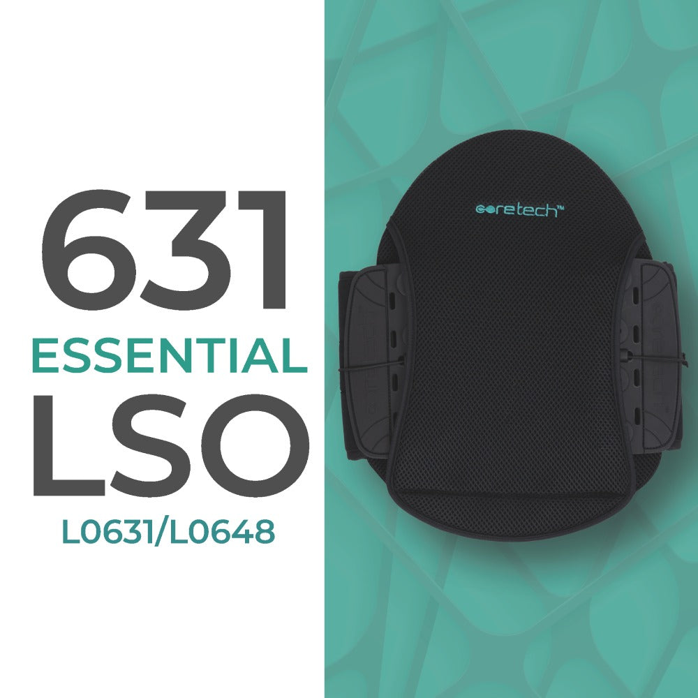 Vive - Coretech - Back Brace 631 LSO - Essential, Pro, or Ultra