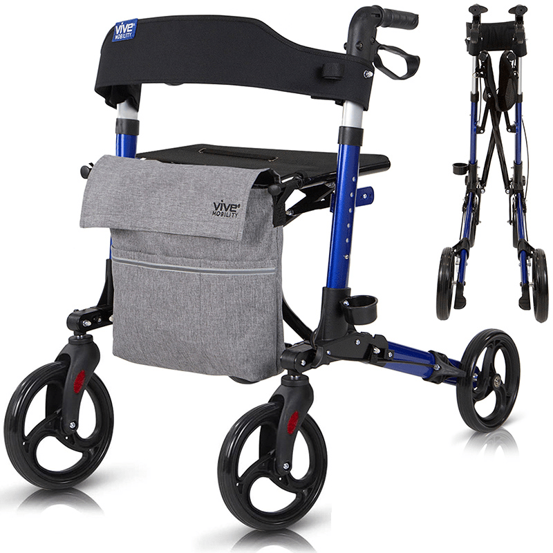 Vive SunStride Rollator Walker