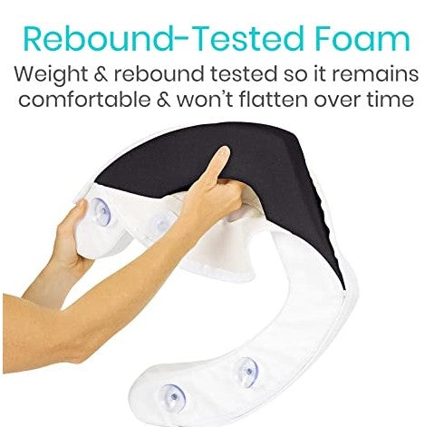 Cushioned Toilet Seat Riser 4'' Soft