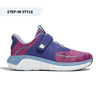 Anodyne - Diabetic Shoes - Hands Free No.45 Women's Sport Jogger w/ Heel Assist (Gen 2) - Black/Grey, Grey/Orange, or Purple/Pink