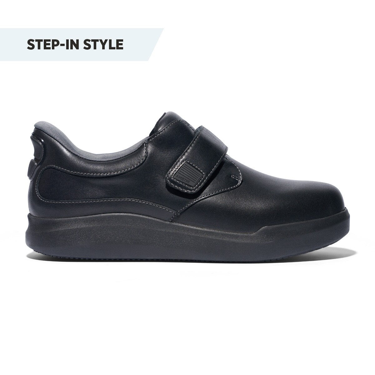Anodyne - Diabetic Shoes - Hands Free No. 81 Women's Casual Double Depth - Black Stretch - HCPCS: A5500