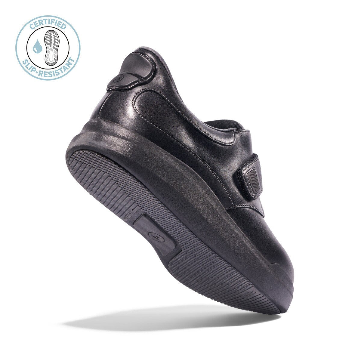 Anodyne - Diabetic Shoes - Hands Free No. 81 Women's Casual Double Depth - Black Stretch - HCPCS: A5500