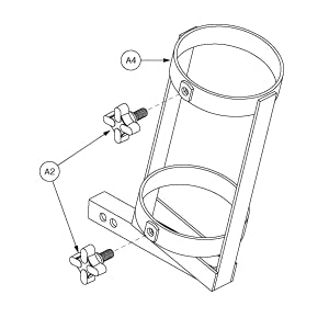 Pride - Oxygen Tank Cylinder Holder