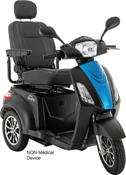 Pride- Baja Raptor 2 3 Wheel Scooter