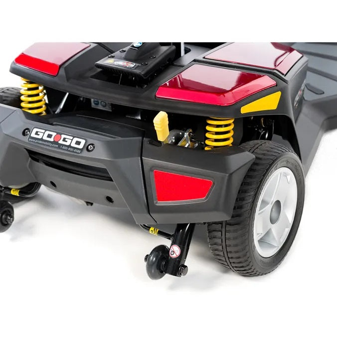 Pride - Go Go LX CTS Suspension 3-Wheel Mobility Scooter