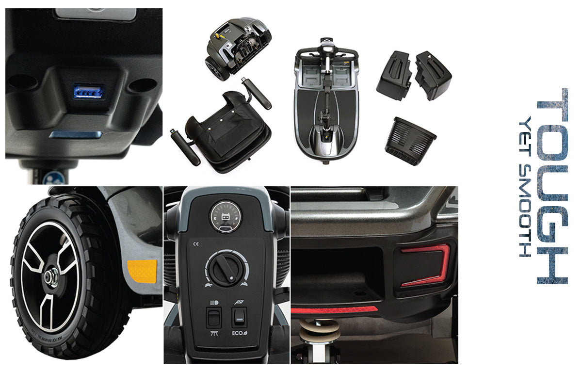 Pride - Revo 2.0 3-Wheel Scooter