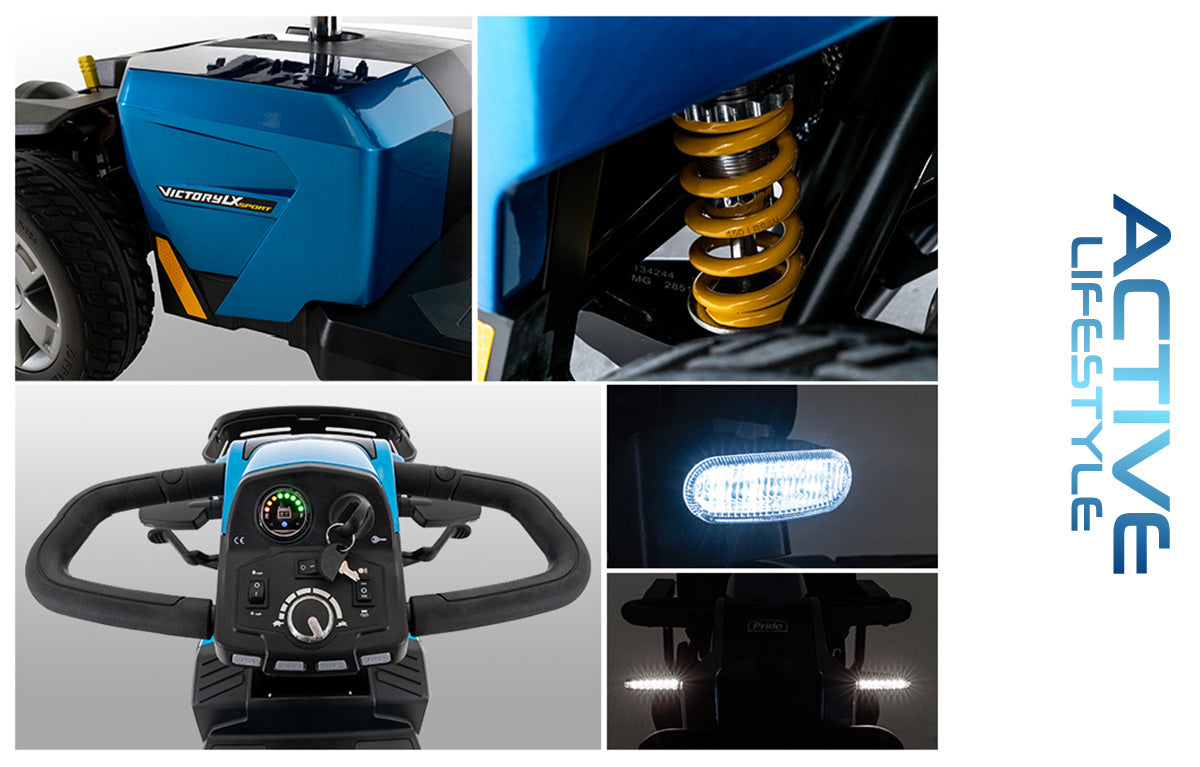 Pride- Victory LX Sport 4 Wheel Scooter