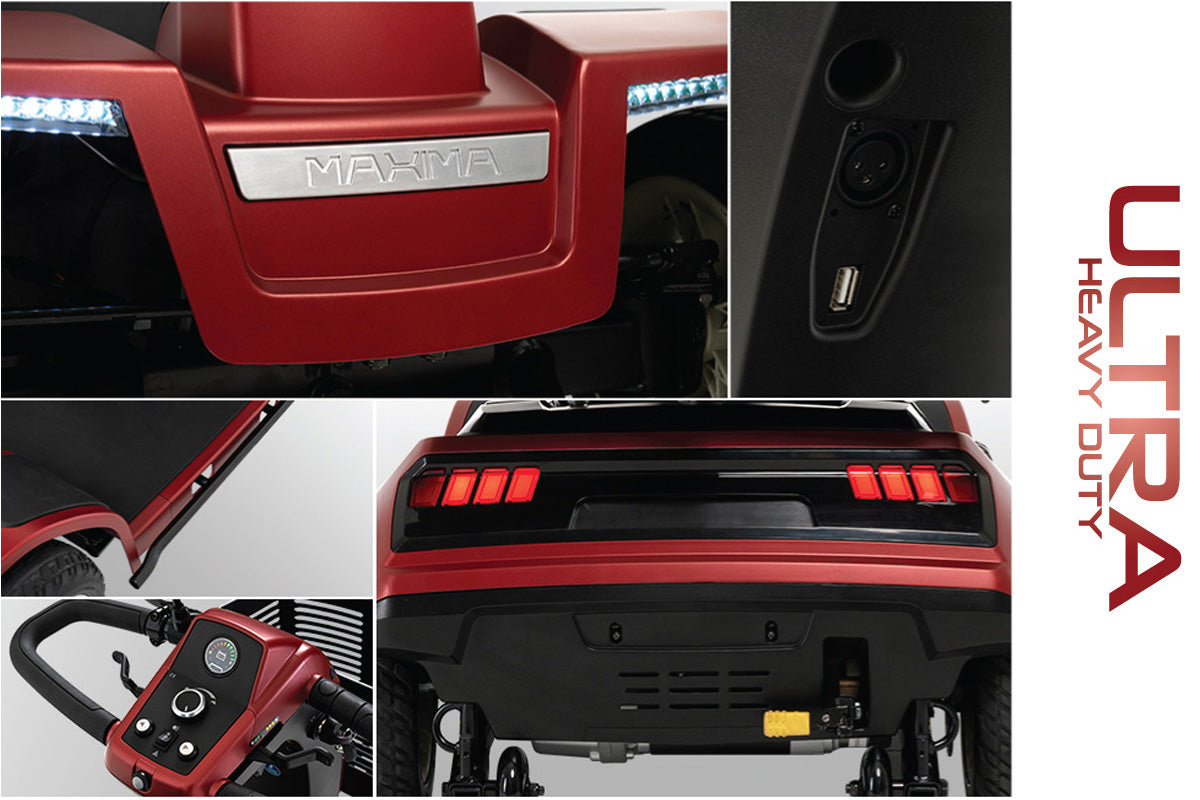 Pride - Maxima 4 Wheel Scooter - K0808