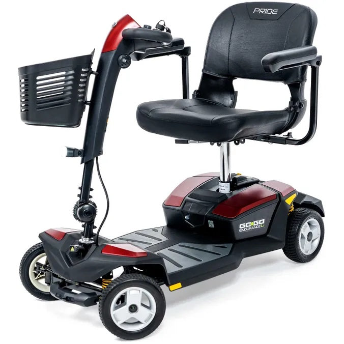 Pride - Go Go Endurance Li 4-Wheel With 8AH Lithium Battery Mobility Scooter