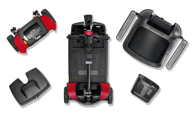 Pride - Go Go Elite Traveller 2 -4 Wheel Mobility Scooter - HCPCS Code: K0800