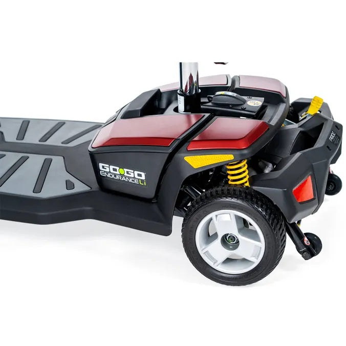 Pride - Go Go Endurance Li 4-Wheel With 8AH Lithium Battery Mobility Scooter