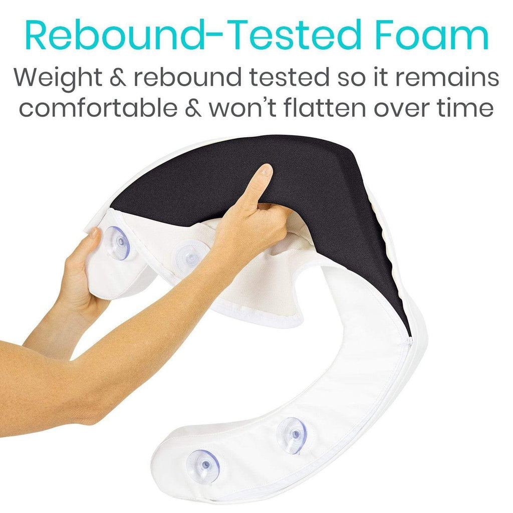 Cushioned Toilet Seat Riser - 2" Soft