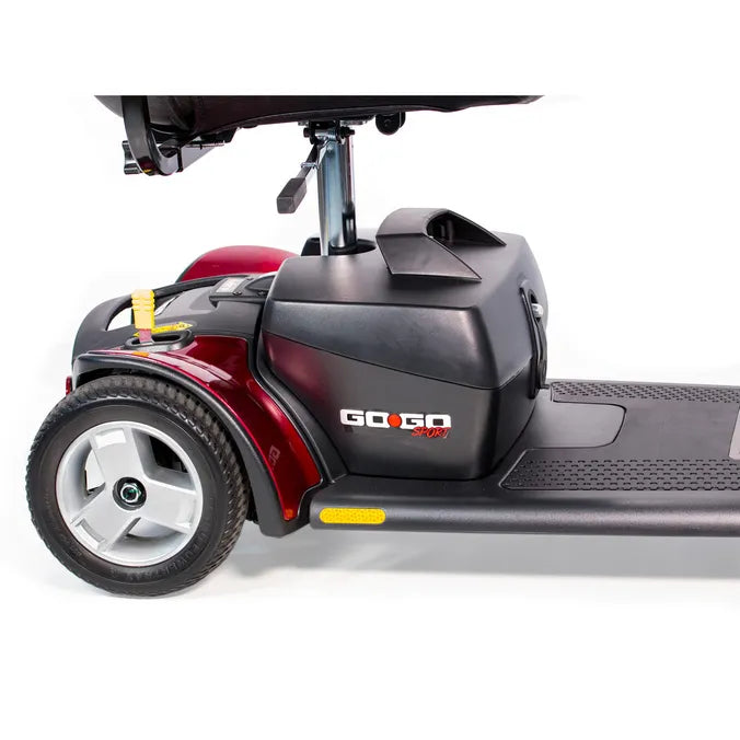Pride - Go Go Sport 3 Wheel Travel Mobility Scooter - HCPCS Code: K0801