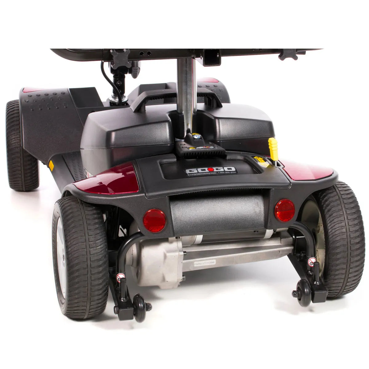 Pride - Go Go - Sport 4-wheel Travel Mobility Scooter - HCPCS Code: K0801