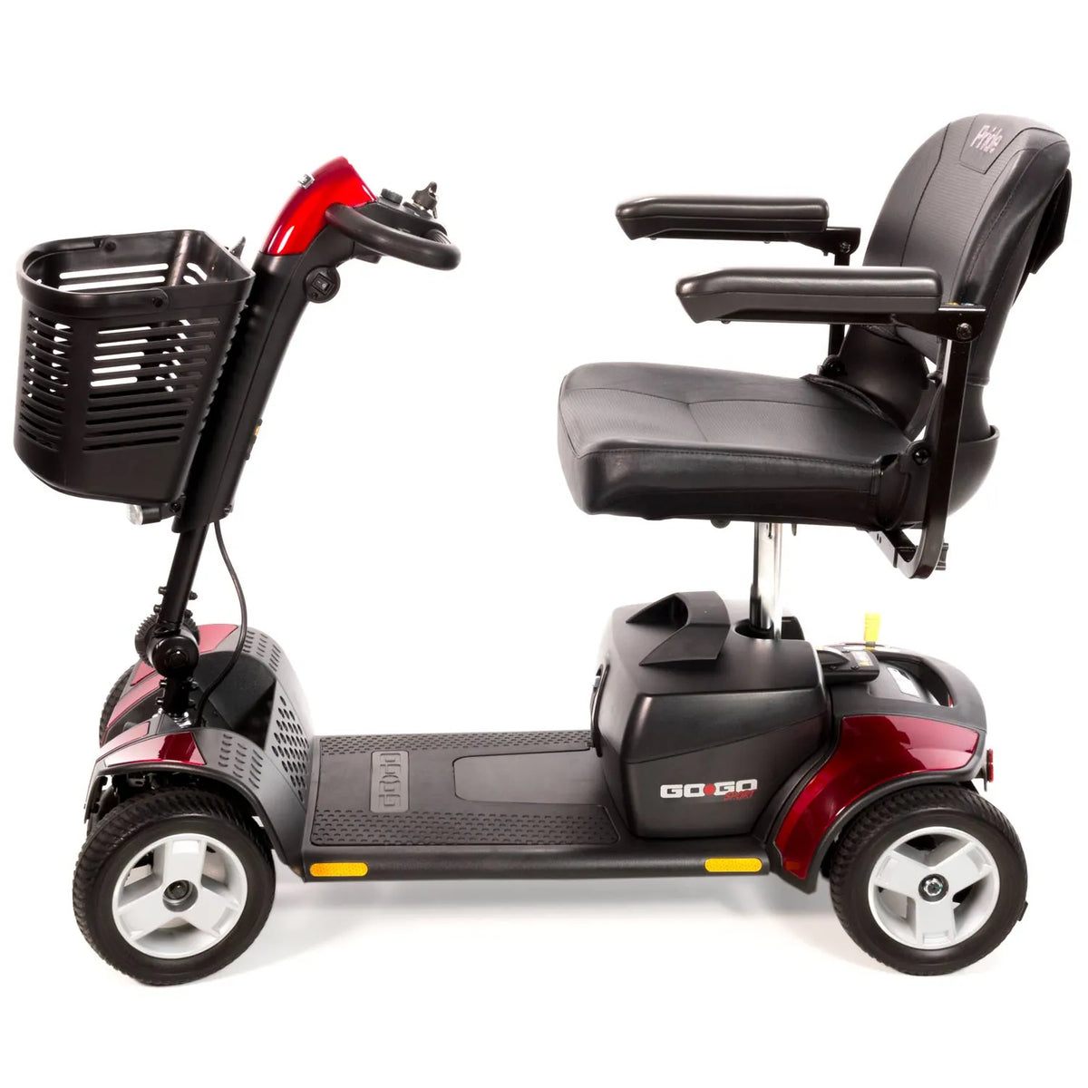 Pride - Go Go - Sport 4-wheel Travel Mobility Scooter - HCPCS Code: K0801
