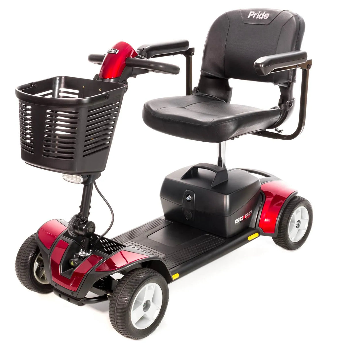 Pride - Go Go - Sport 4-wheel Travel Mobility Scooter - HCPCS Code: K0801