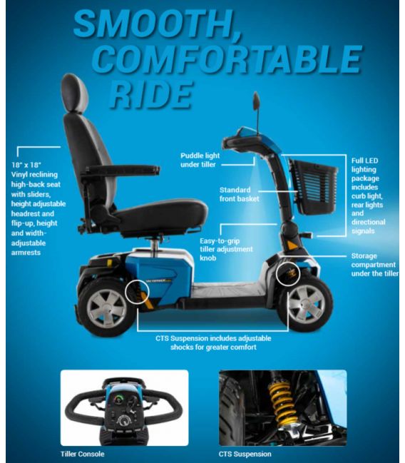 Pride- Victory LX Sport 4 Wheel Scooter