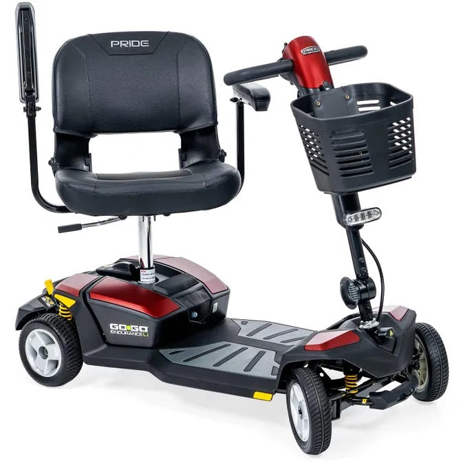 Pride - Go Go Endurance Li 4-Wheel With 8AH Lithium Battery Mobility Scooter
