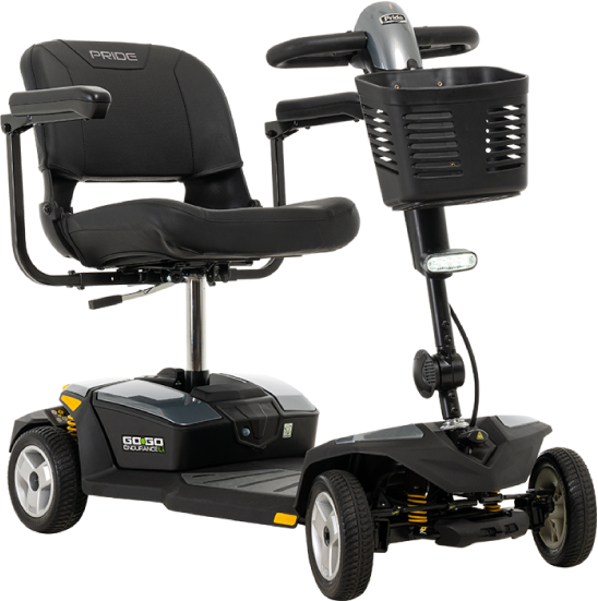 Pride - Go Go Endurance Li 4-Wheel With 8AH Lithium Battery Mobility Scooter